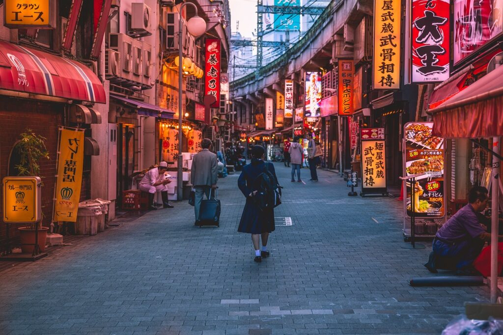 日本の飲食店の多さ